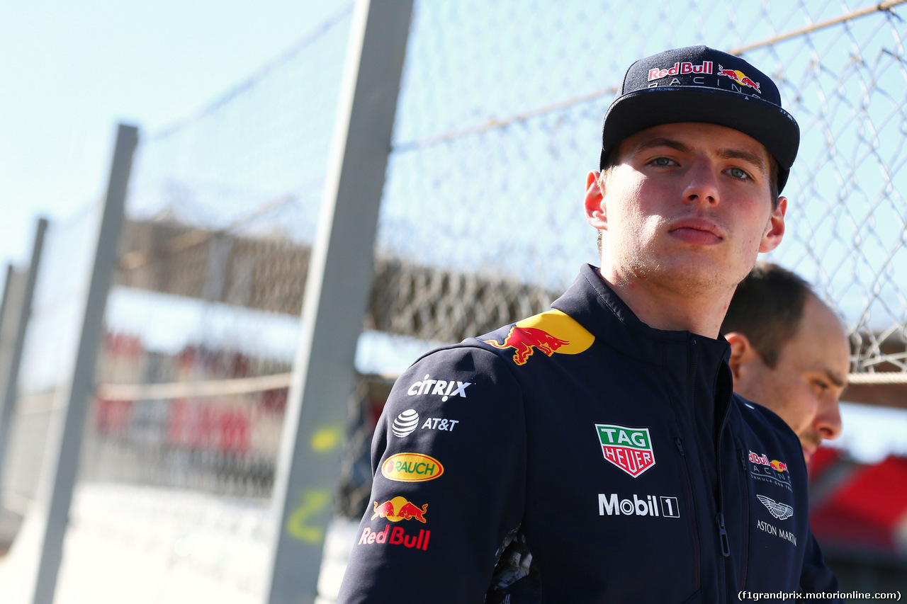 TEST F1 BARCELLONA 1 MARZO, Max Verstappen (NLD) Red Bull Racing.
01.03.2017.