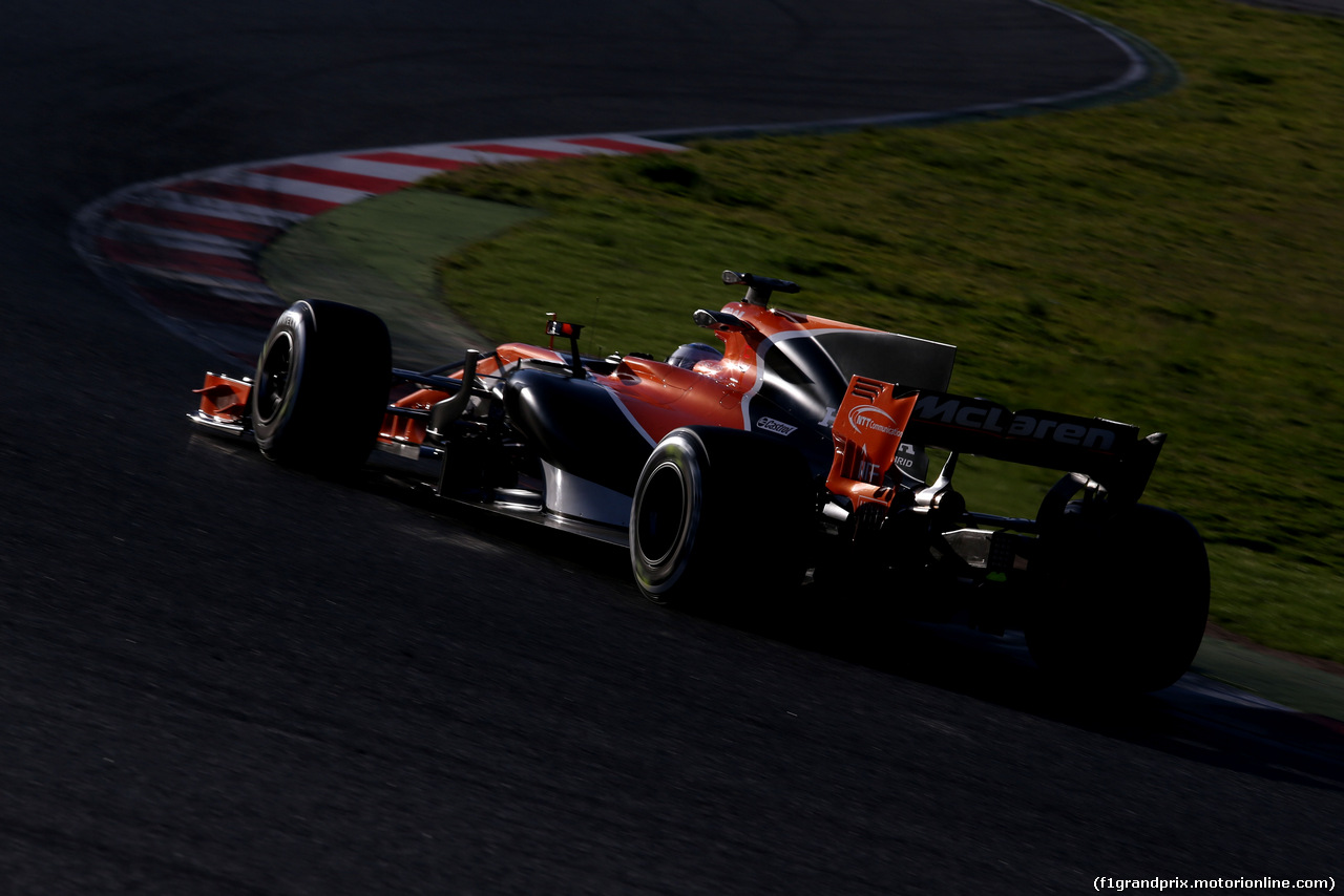 TEST F1 BARCELLONA 1 MARZO, Fernando Alonso (ESP) McLaren F1 
01.03.2017.