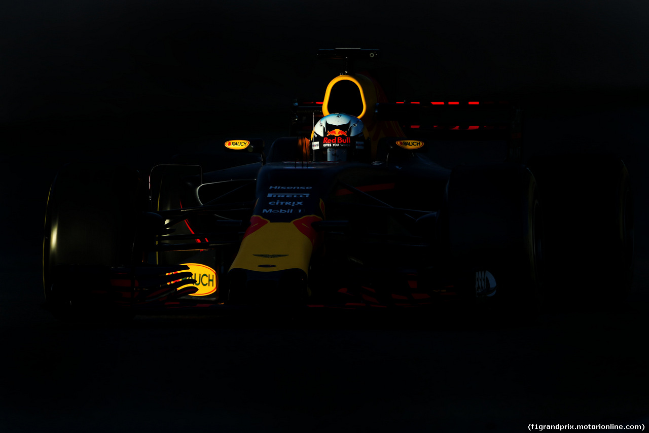 TEST F1 BARCELLONA 1 MARZO, Daniel Ricciardo (AUS) Red Bull Racing 
01.03.2017.