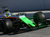 TEST F1 BARCELLONA 27 FEBBRAIO, Sergio Perez (MEX) Sahara Force India F1 VJM10 with flow-vis paint on the front wing.
27.02.2017.