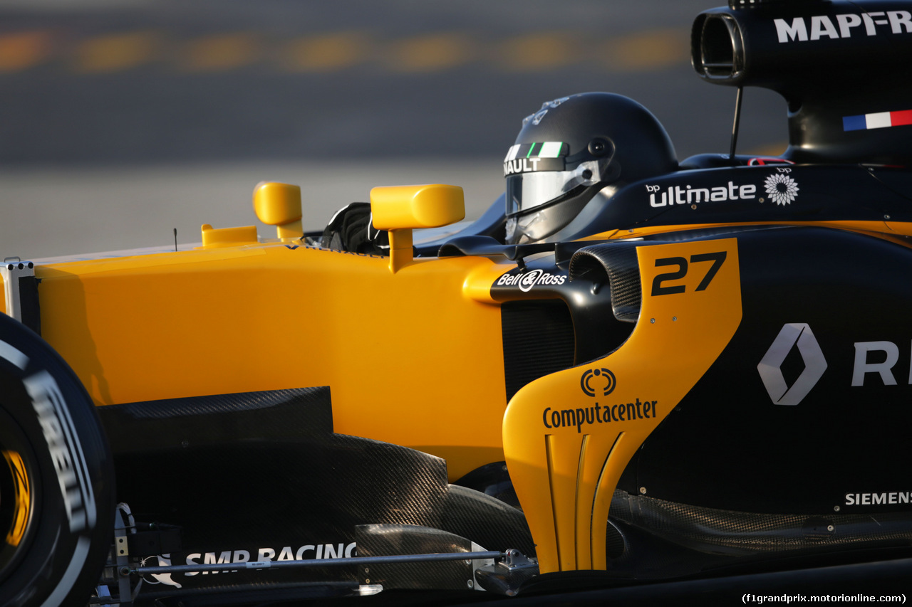 TEST F1 BARCELLONA 27 FEBBRAIO, Nico Hulkenberg (GER) Renault Sport F1 Team RS17.
27.02.2017.