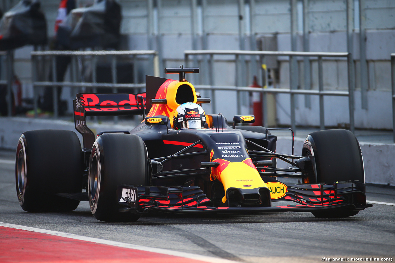 TEST F1 BARCELLONA 27 FEBBRAIO, Daniel Ricciardo (AUS) Red Bull Racing RB13.
27.02.2017.
