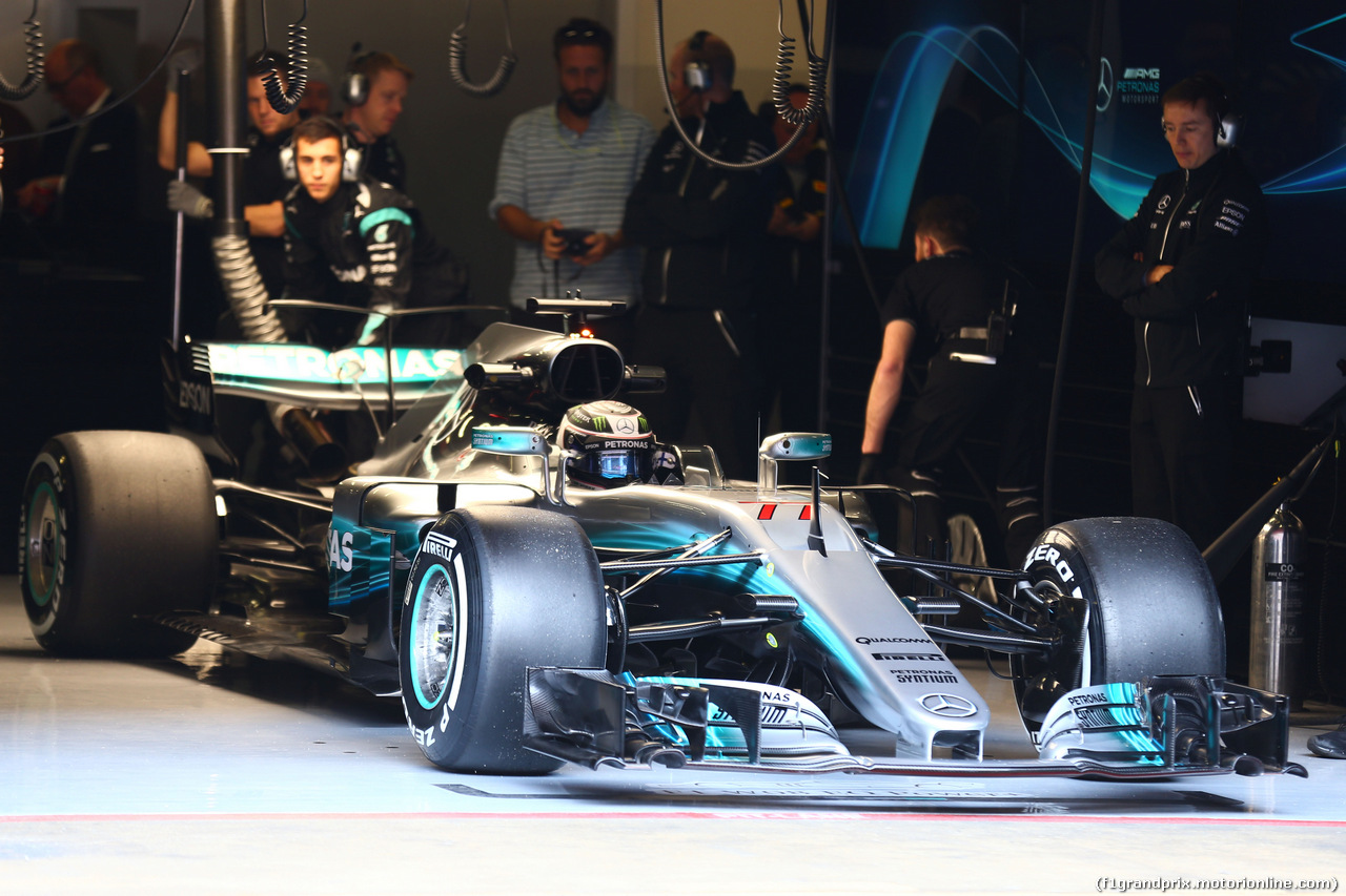 TEST F1 BARCELLONA 27 FEBBRAIO, Valtteri Bottas (FIN) Mercedes AMG F1 W08.
27.02.2017.