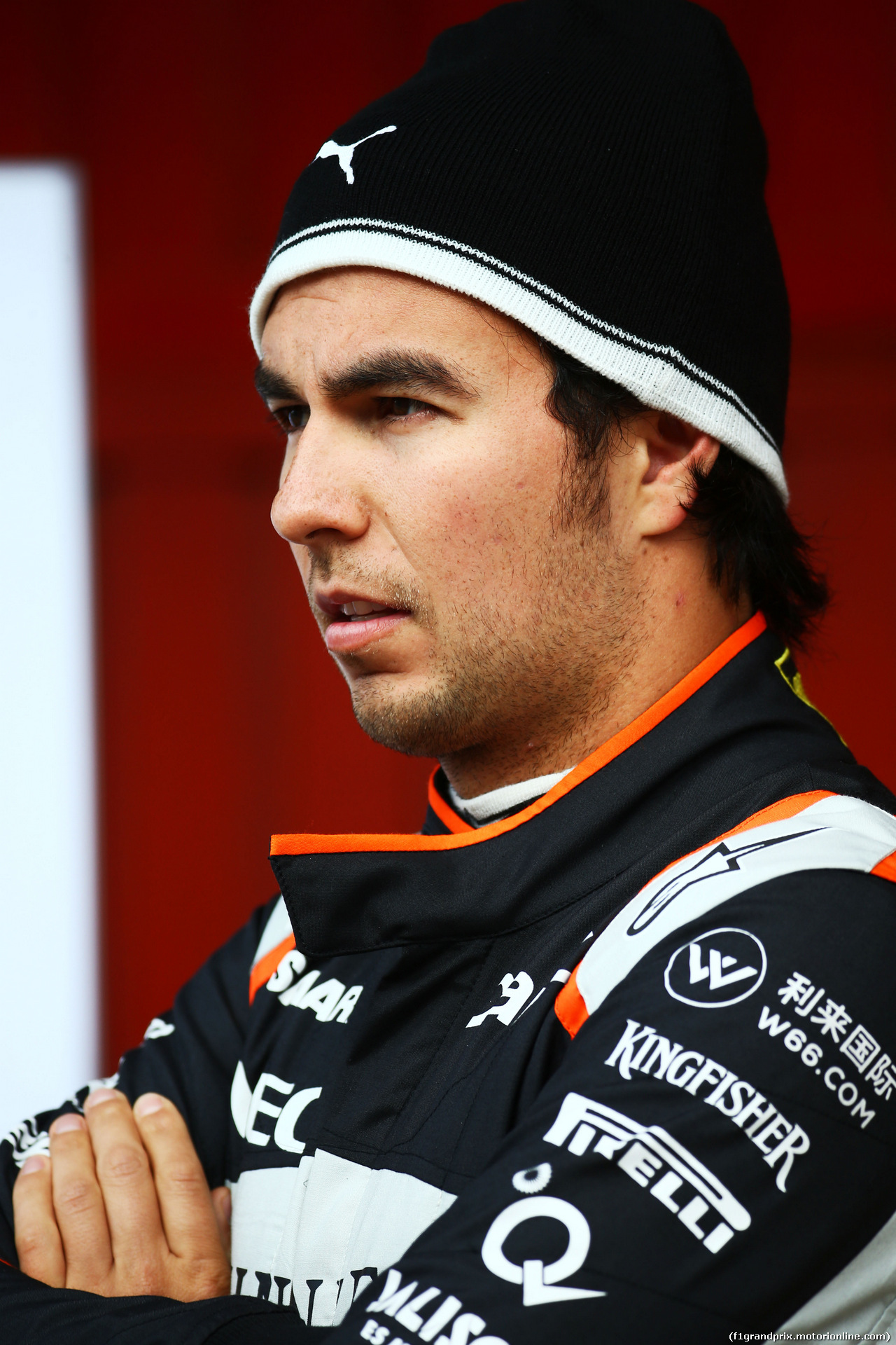 TEST F1 BARCELLONA 27 FEBBRAIO, Sergio Perez (MEX) Sahara Force India F1.
27.02.2017.