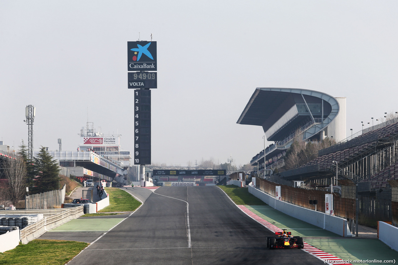 TEST F1 BARCELLONA 27 FEBBRAIO, Daniel Ricciardo (AUS) Red Bull Racing RB13.
27.02.2017.