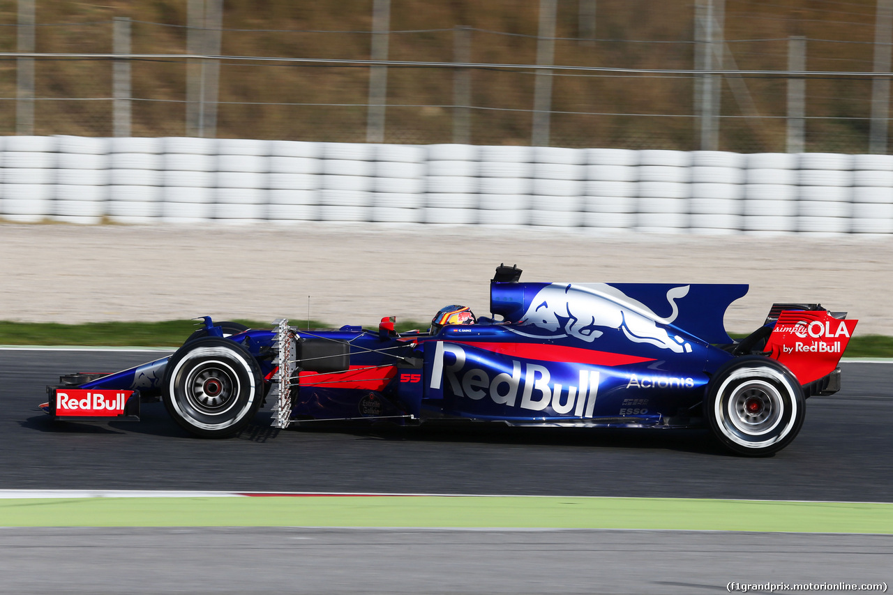 TEST F1 BARCELLONA 27 FEBBRAIO, Carlos Sainz Jr (ESP) Scuderia Toro Rosso STR12.
27.02.2017.