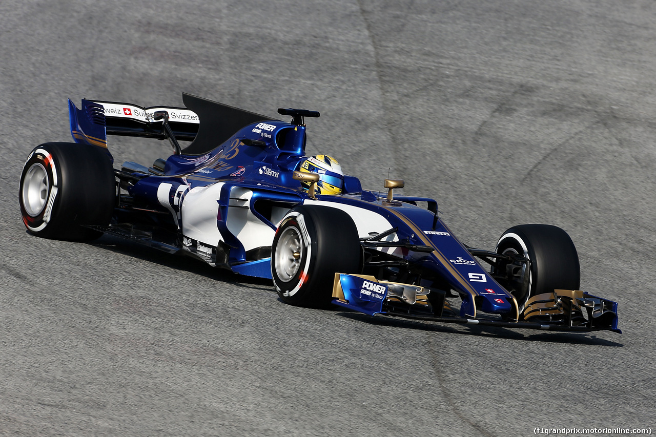 TEST F1 BARCELLONA 27 FEBBRAIO, Marcus Ericsson (SWE) Sauber C36.
27.02.2017.