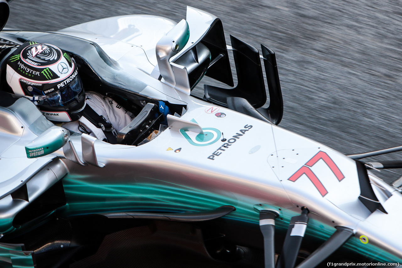 TEST F1 BARCELLONA 27 FEBBRAIO, Valtteri Bottas (FIN) Mercedes AMG F1 W08.
27.02.2017.