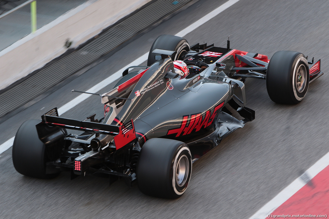 TEST F1 BARCELLONA 27 FEBBRAIO, Kevin Magnussen (DEN) Haas VF-17.
27.02.2017.