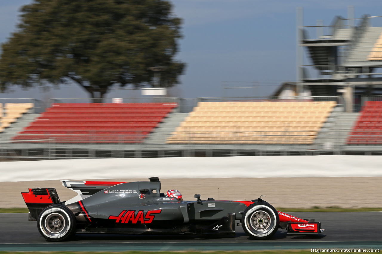 TEST F1 BARCELLONA 27 FEBBRAIO, Kevin Magnussen (DEN) Haas F1 Team 
27.02.2017.