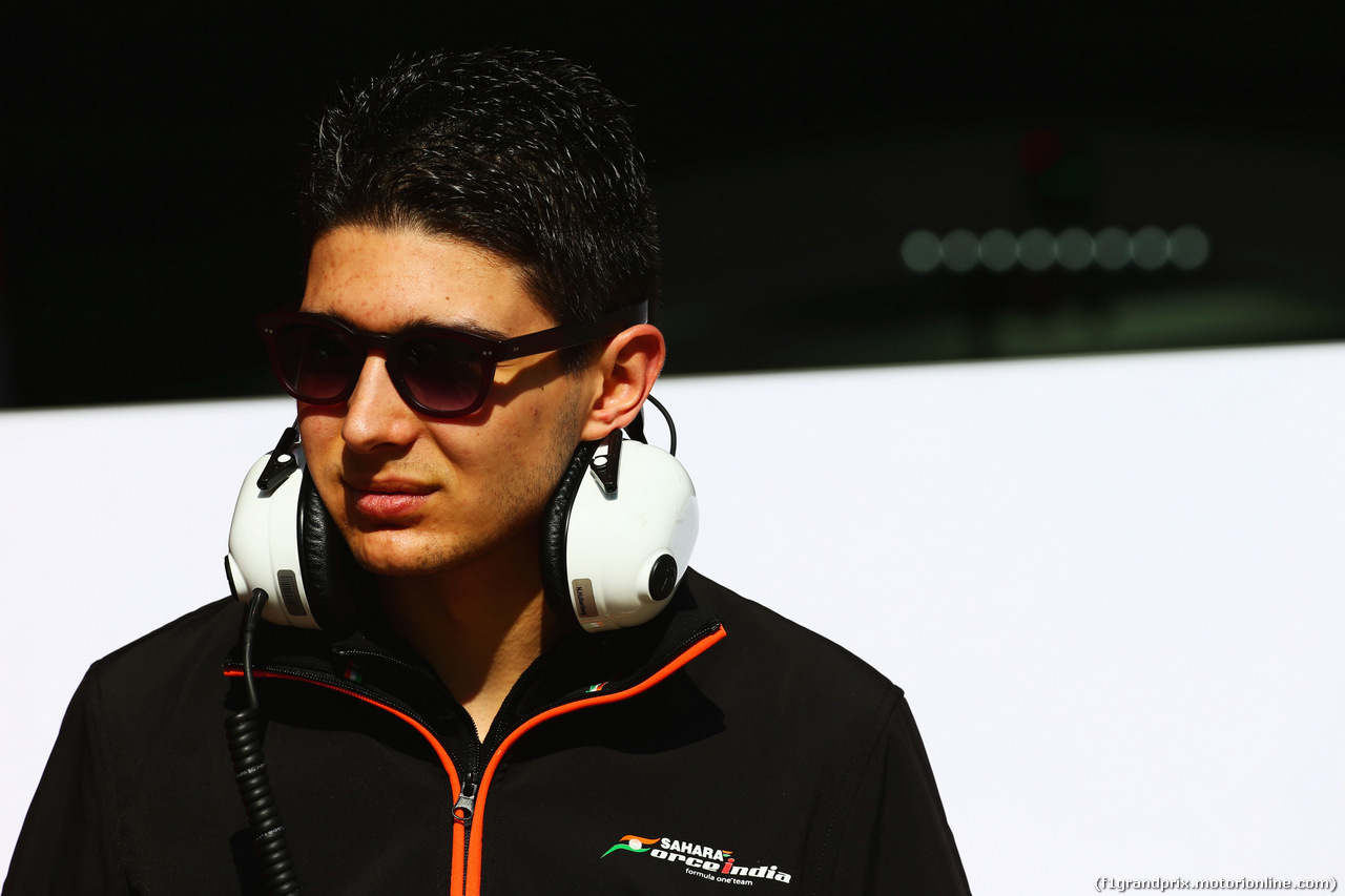TEST F1 BARCELLONA 27 FEBBRAIO, Esteban Ocon (FRA) Sahara Force India F1 Team.
27.02.2017.