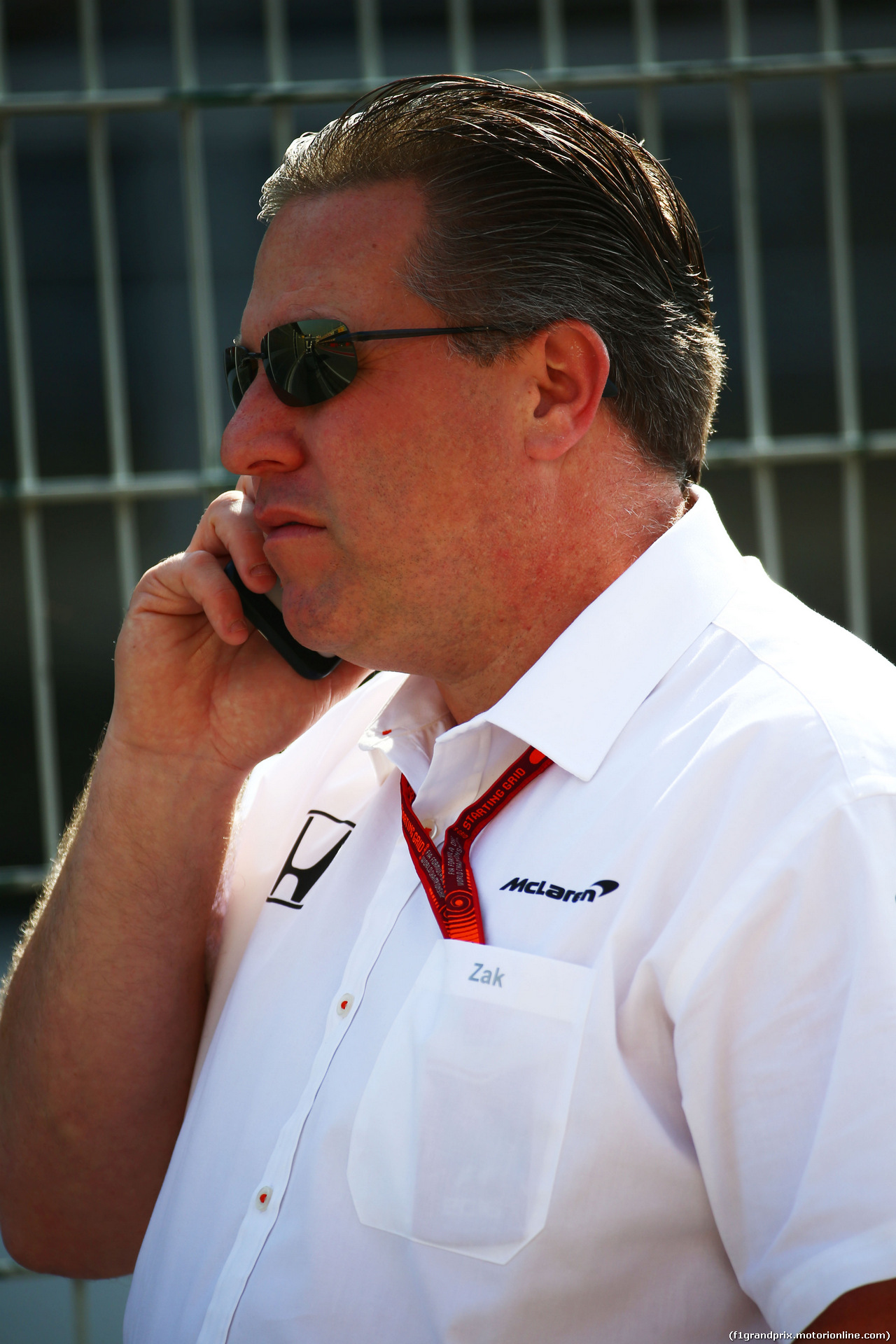 TEST F1 BARCELLONA 27 FEBBRAIO, Zak Brown (USA) McLaren Executive Director.
27.02.2017.