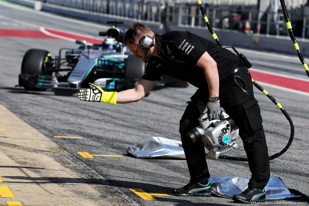 TEST F1 BARCELLONA 27 FEBBRAIO, Valtteri Bottas (FIN) Mercedes AMG F1 W08.
27.02.2017.