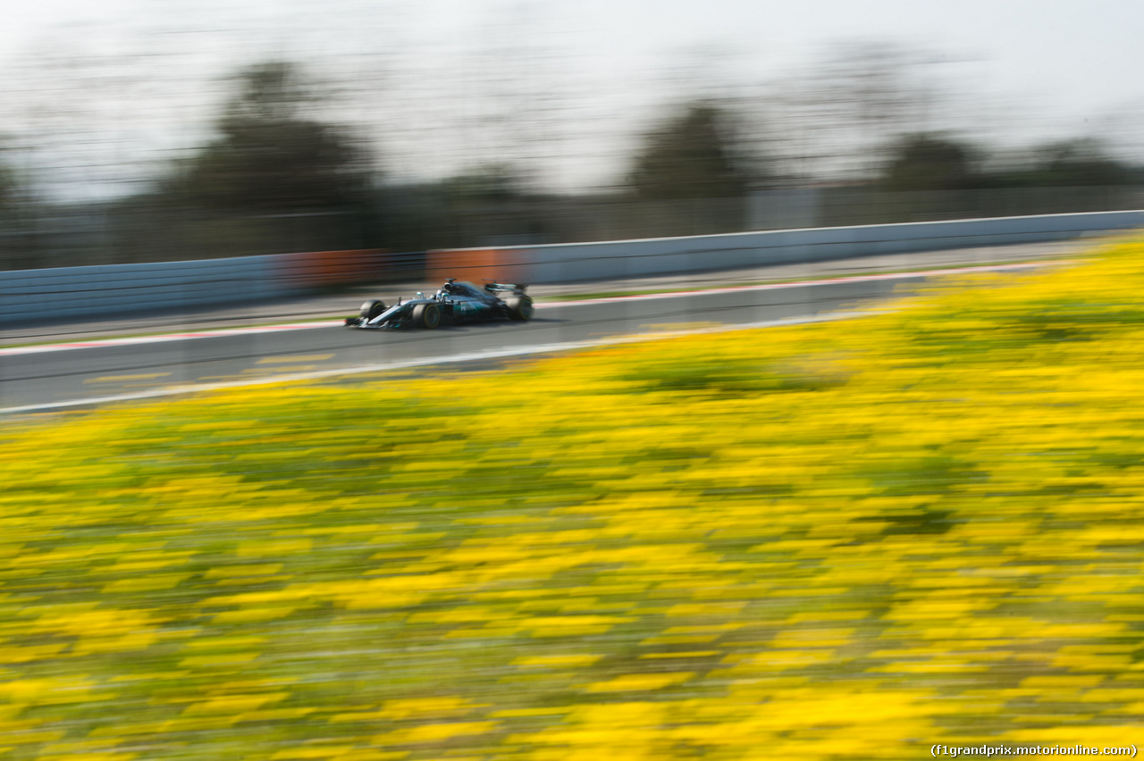 TEST F1 BARCELLONA 27 FEBBRAIO, Valtteri Bottas (FIN) Mercedes AMG F1 W08.
27.02.2017.