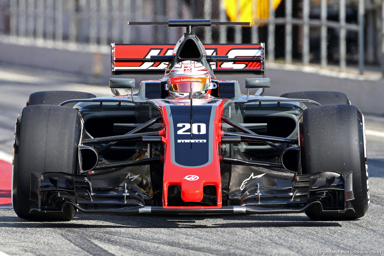 TEST F1 BARCELLONA 27 FEBBRAIO, Kevin Magnussen (DEN) Haas F1 Team 
27.02.2017.