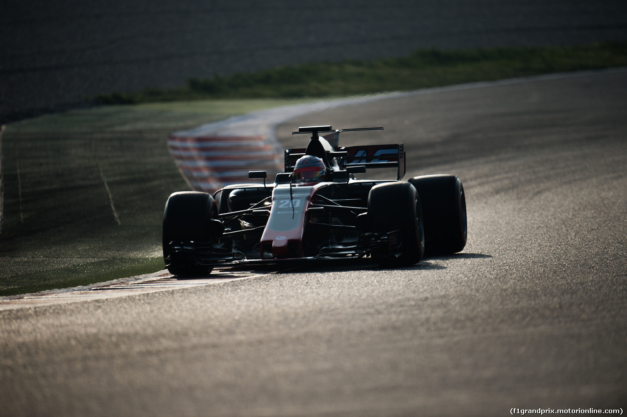 TEST F1 BARCELLONA 27 FEBBRAIO, Kevin Magnussen (DEN) Haas VF-17.
27.02.2017.