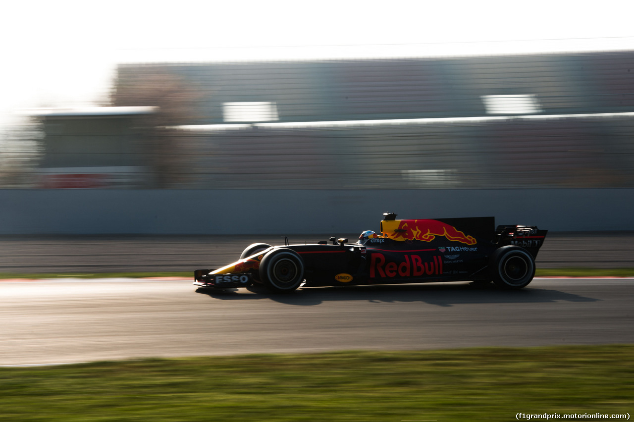 TEST F1 BARCELLONA 27 FEBBRAIO, Daniel Ricciardo (AUS) Red Bull Racing RB13.
27.02.2017.