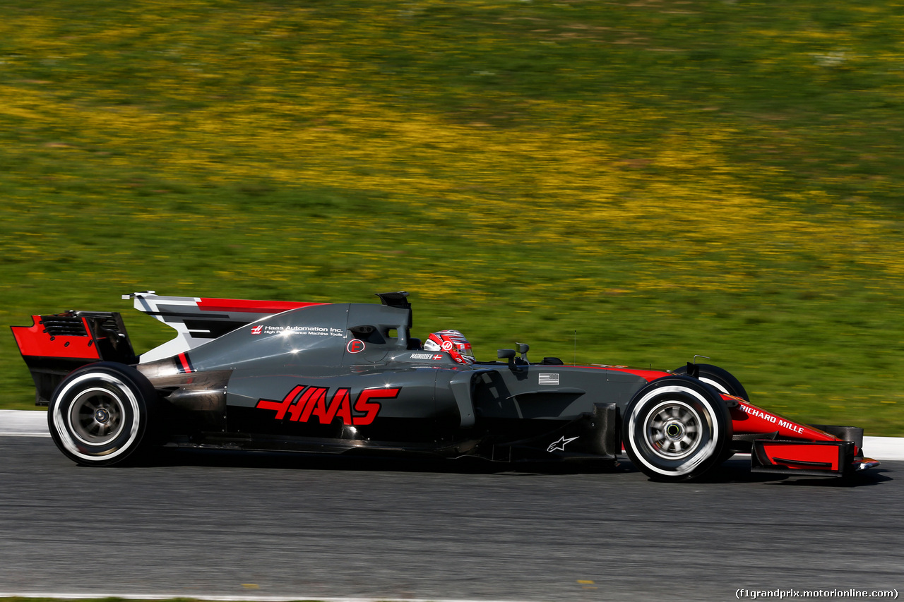 TEST F1 BARCELLONA 27 FEBBRAIO, Kevin Magnussen (DEN) Haas F1 Team VF-17 
27.02.2017.