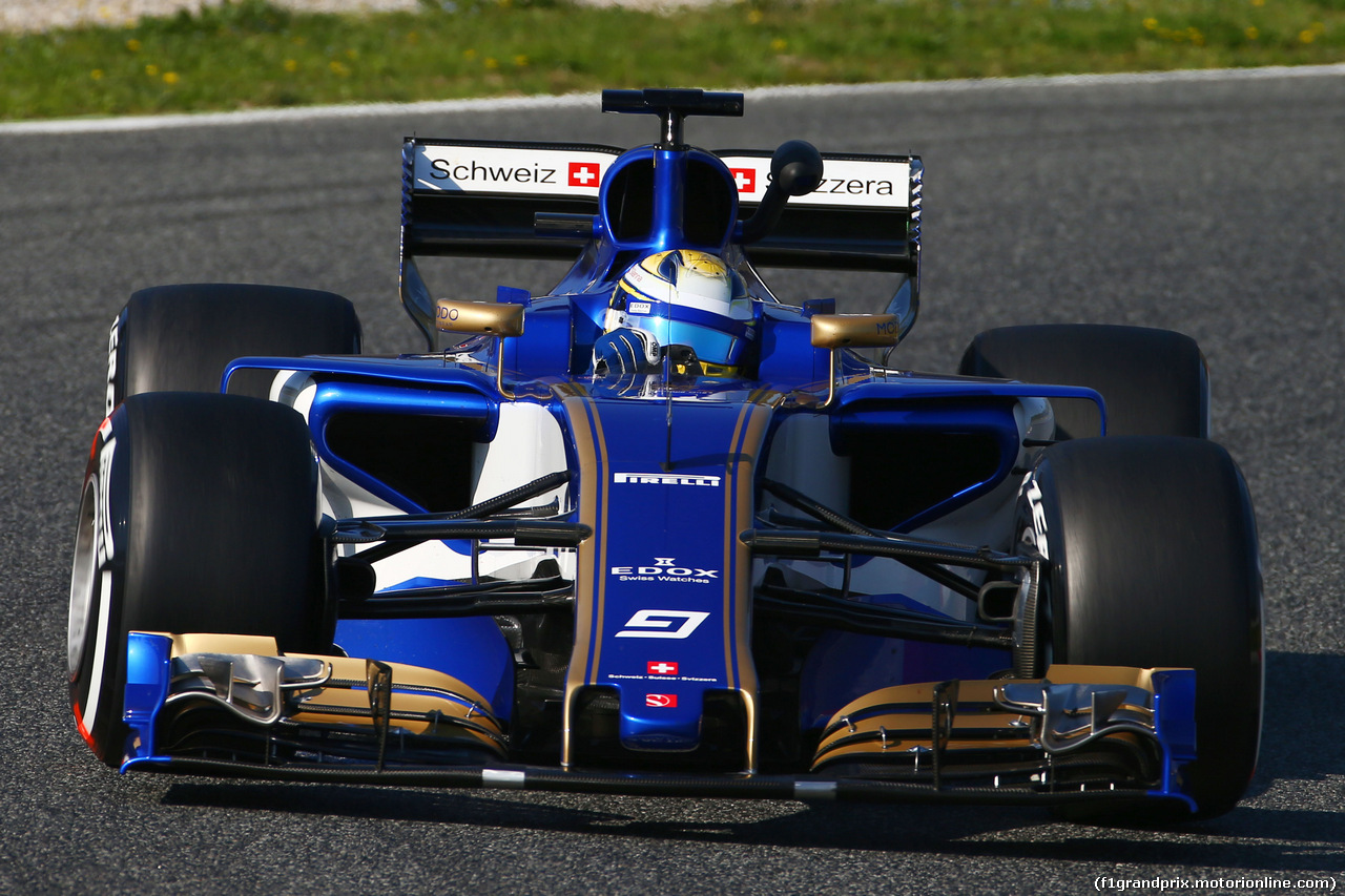 TEST F1 BARCELLONA 27 FEBBRAIO, Marcus Ericsson (SWE) Sauber C36.
27.02.2017.