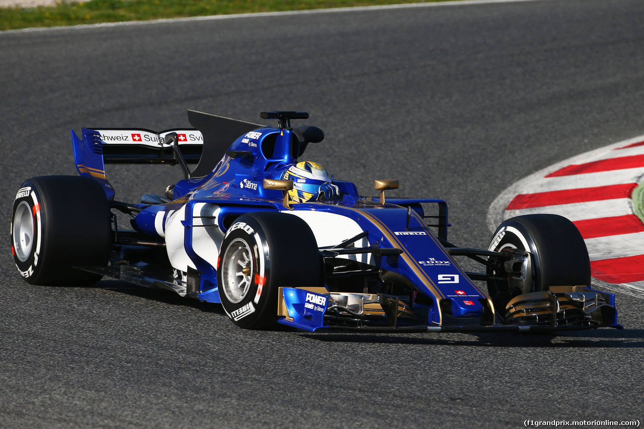 TEST F1 BARCELLONA 27 FEBBRAIO, Marcus Ericsson (SWE) Sauber C36.
27.02.2017.