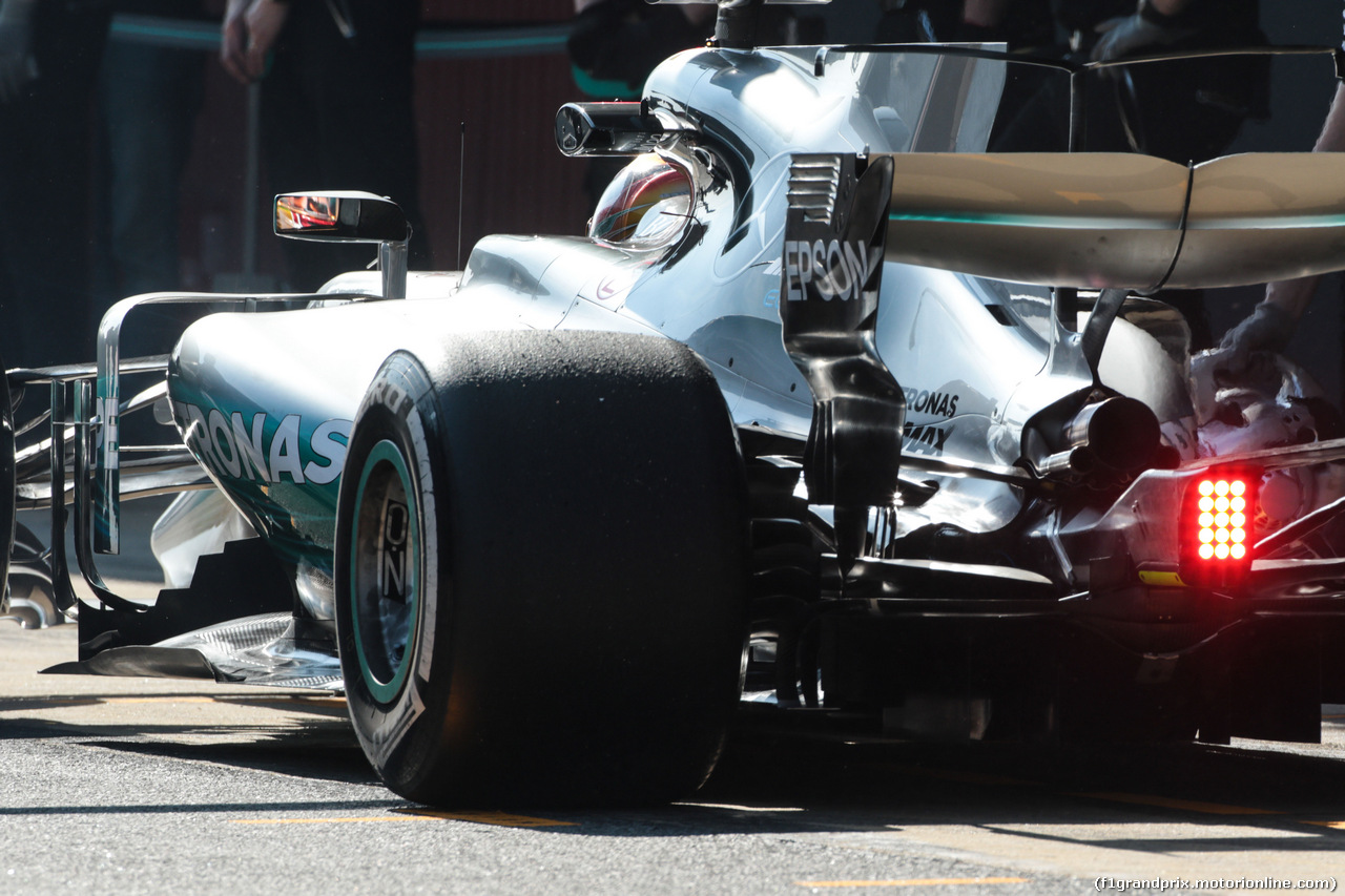 TEST F1 BARCELLONA 27 FEBBRAIO, Lewis Hamilton (GBR) Mercedes AMG F1 W08.
27.02.2017.