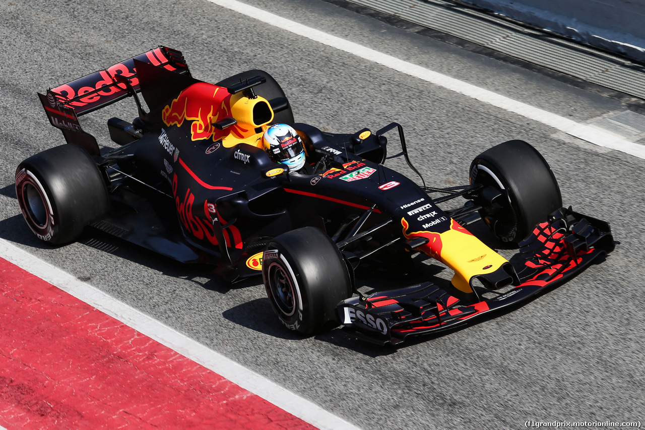 TEST F1 BARCELLONA 27 FEBBRAIO, Daniel Ricciardo (AUS) Red Bull Racing RB13.
27.02.2017.