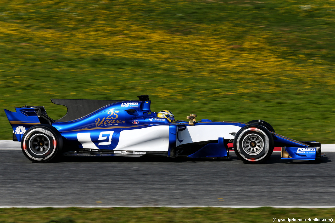 TEST F1 BARCELLONA 27 FEBBRAIO, Marcus Ericsson (SWE) Sauber C36.
27.02.2017.