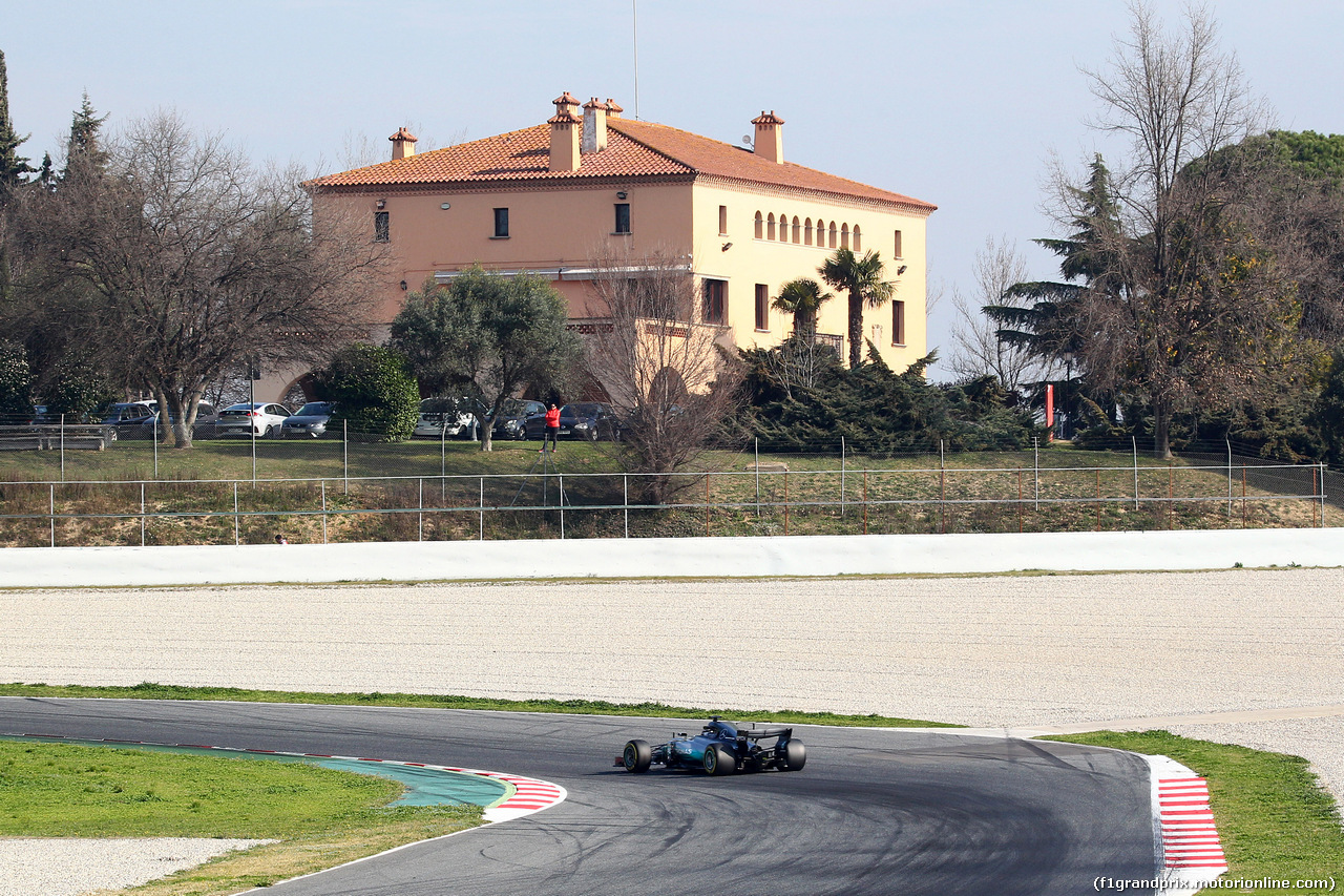 TEST F1 BARCELLONA 27 FEBBRAIO, 27.02.2017 - Valtteri Bottas (FIN) Mercedes AMG F1 W08