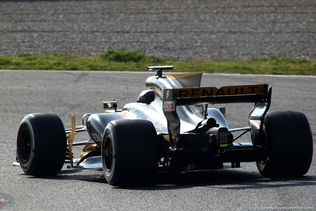 TEST F1 BARCELLONA 27 FEBBRAIO, 27.02.2017 - Nico Hulkenberg (GER) Renault Sport F1 Team RS17