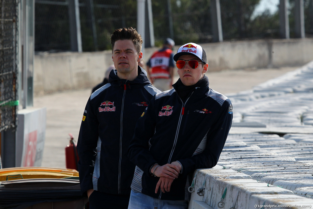 TEST F1 BARCELLONA 27 FEBBRAIO, 27.02.2017 - Daniil Kvyat (RUS) Scuderia Toro Rosso STR12