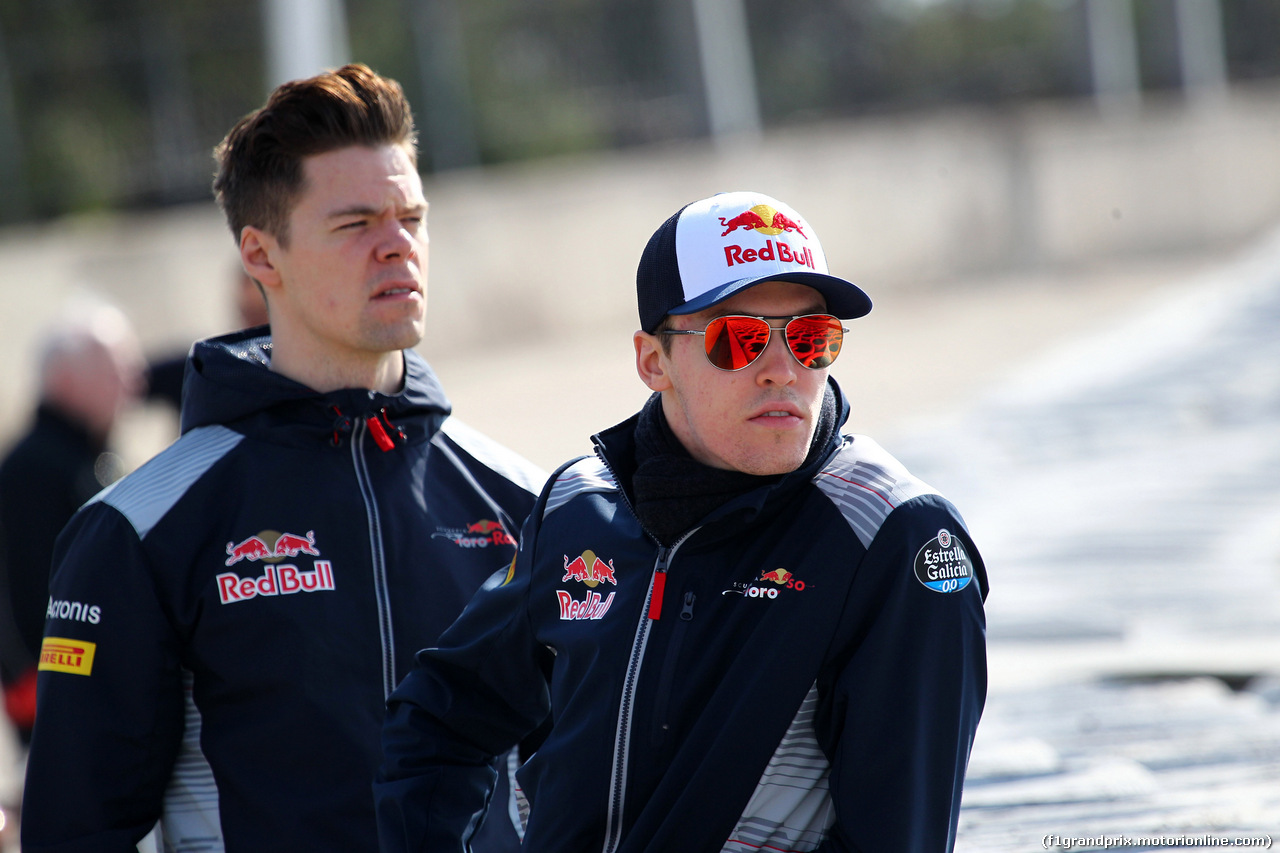 TEST F1 BARCELLONA 27 FEBBRAIO, 27.02.2017 - Daniil Kvyat (RUS) Scuderia Toro Rosso STR12