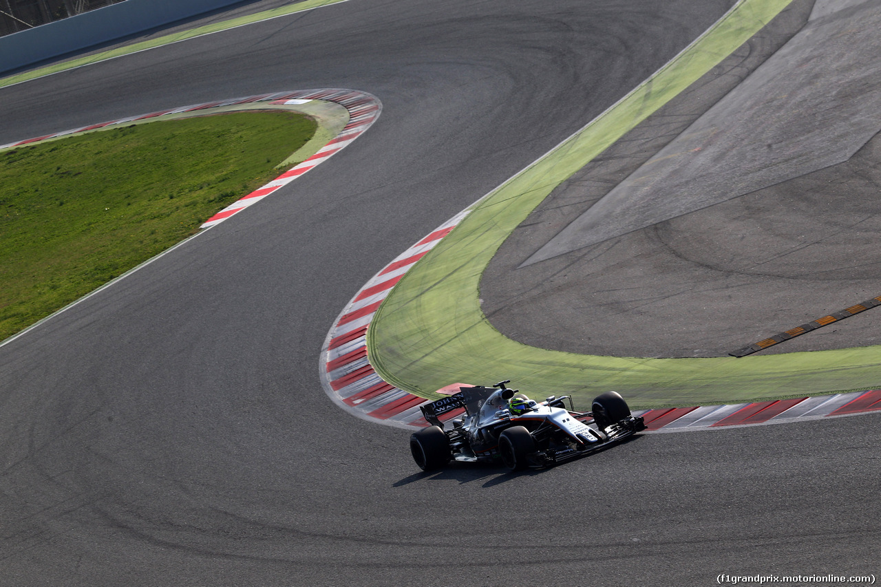 TEST F1 BARCELLONA 27 FEBBRAIO, 27.02.2017 - Sergio Perez (MEX) Sahara Force India F1 VJM010