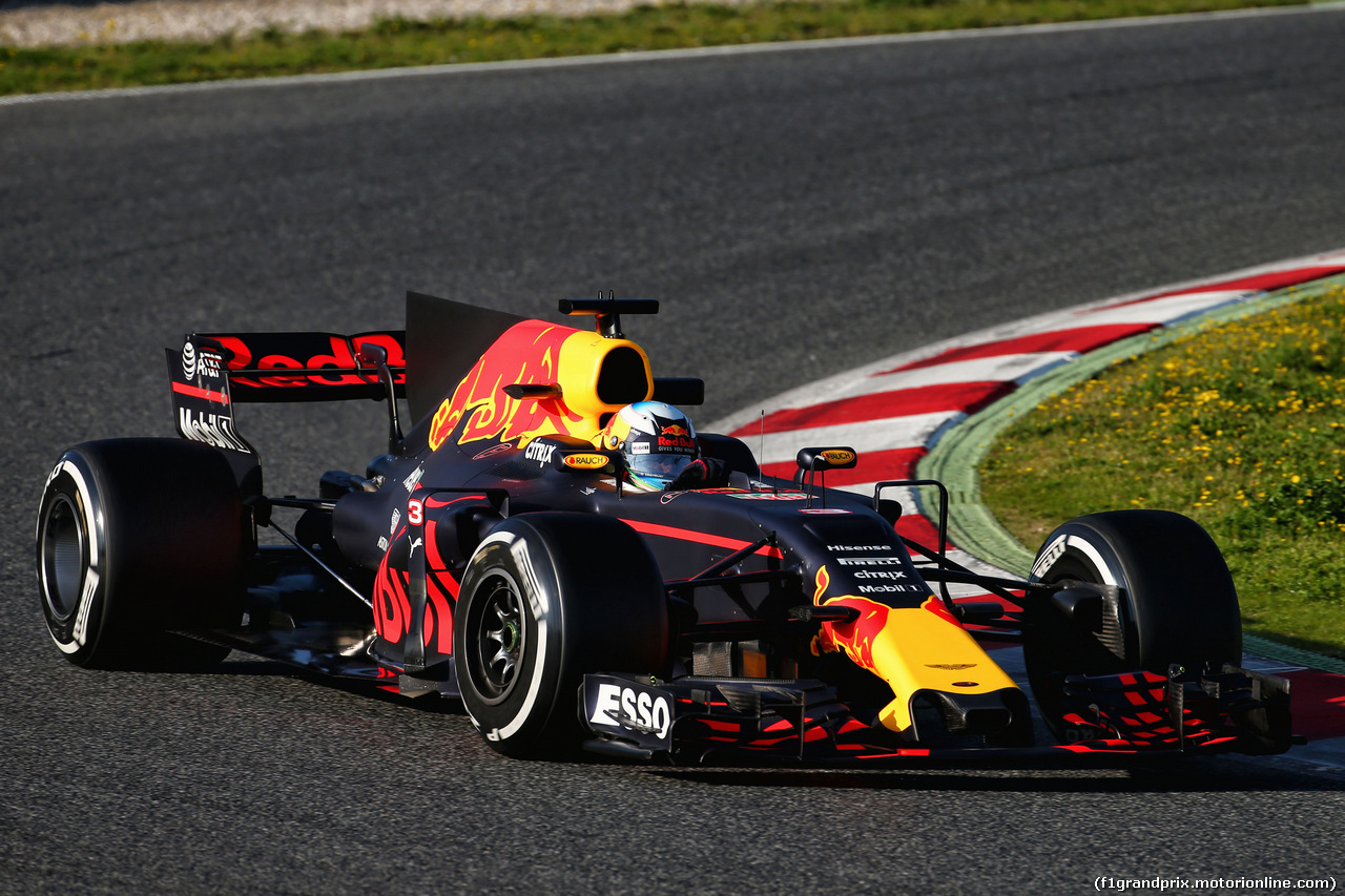 TEST F1 BARCELLONA 27 FEBBRAIO, Daniel Ricciardo (AUS) Red Bull Racing RB13.
27.02.2017.