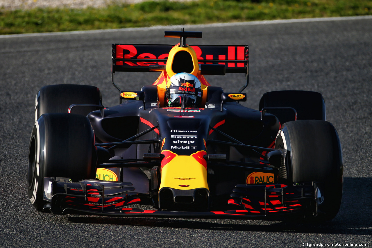 TEST F1 BARCELLONA 27 FEBBRAIO, Daniel Ricciardo (AUS) Red Bull Racing RB13.
27.02.2017.