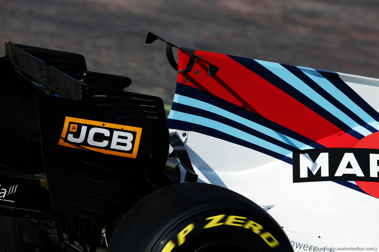 TEST F1 BARCELLONA 27 FEBBRAIO, Williams FW40 - rear winglet.
27.02.2017.