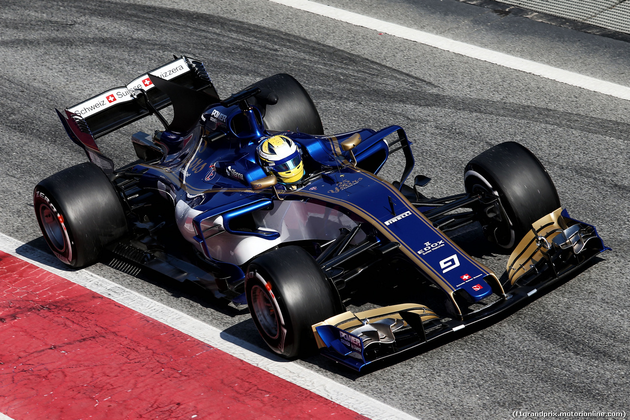 TEST F1 BARCELLONA 27 FEBBRAIO, Marcus Ericsson (SWE) Sauber C36.
27.02.2017.