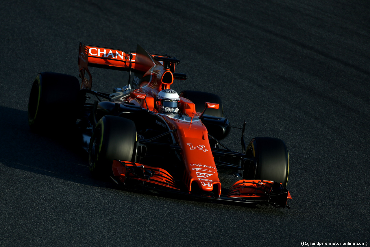 TEST F1 BARCELLONA 27 FEBBRAIO, Fernando Alonso (ESP) McLaren F1 
27.02.2017.