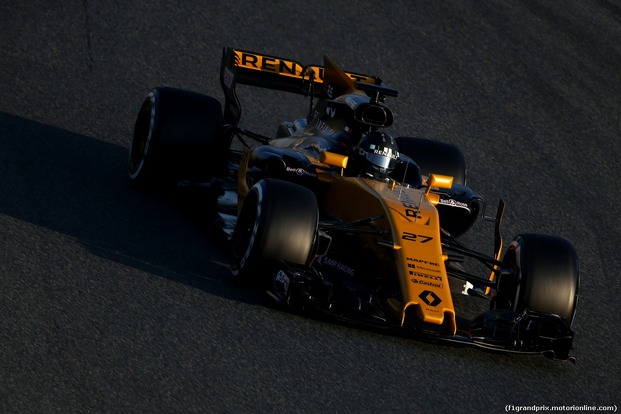 TEST F1 BARCELLONA 27 FEBBRAIO, Nico Hulkenberg (GER) Renault Sport F1 Team 
27.02.2017.
