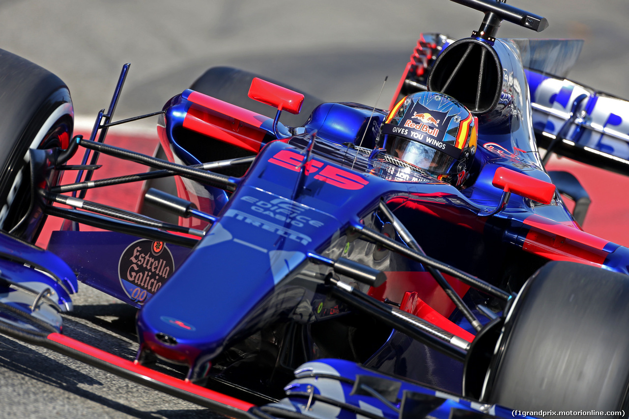 TEST F1 BARCELLONA 27 FEBBRAIO, Carlos Sainz Jr (ESP) Scuderia Toro Rosso 
27.02.2017.