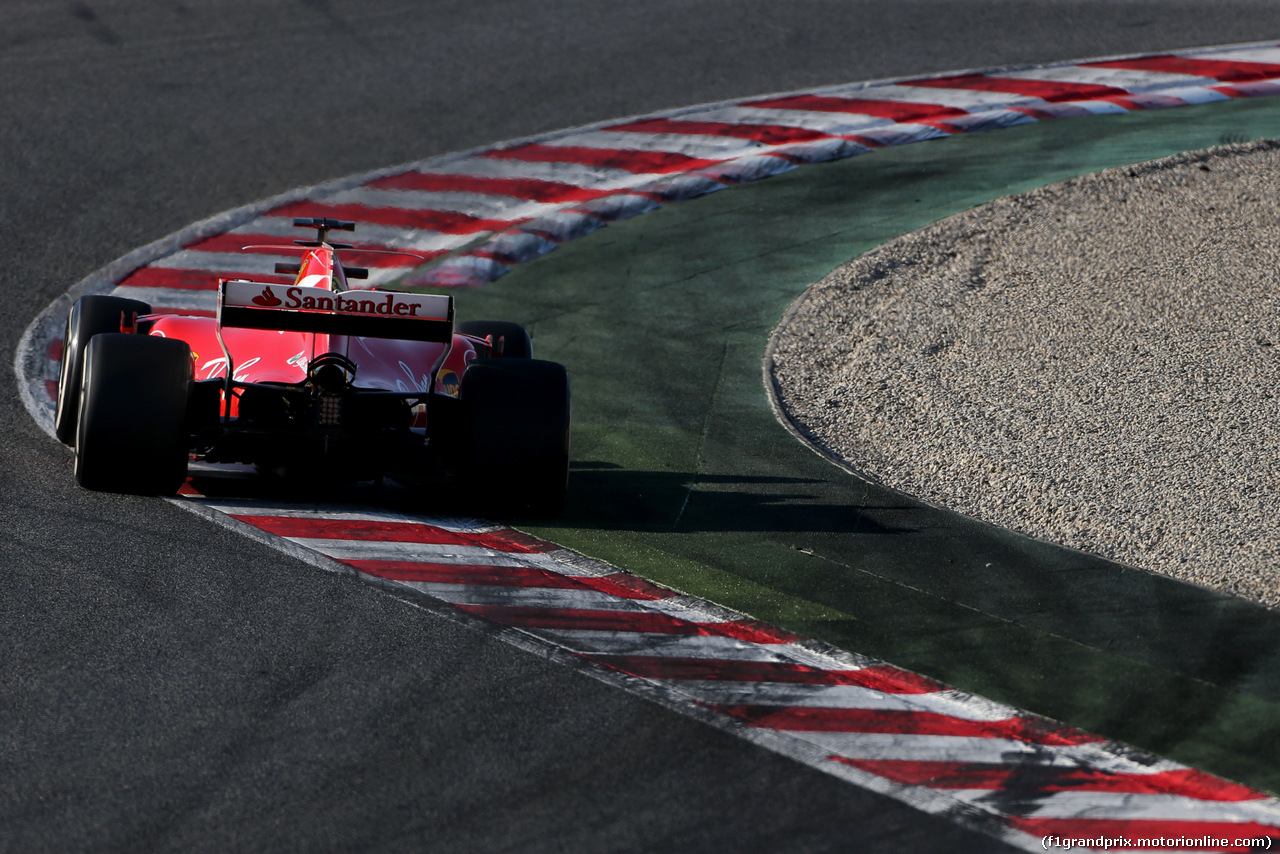 TEST F1 BARCELLONA 27 FEBBRAIO, Sebastian Vettel (GER) Ferrari 
27.02.2017.