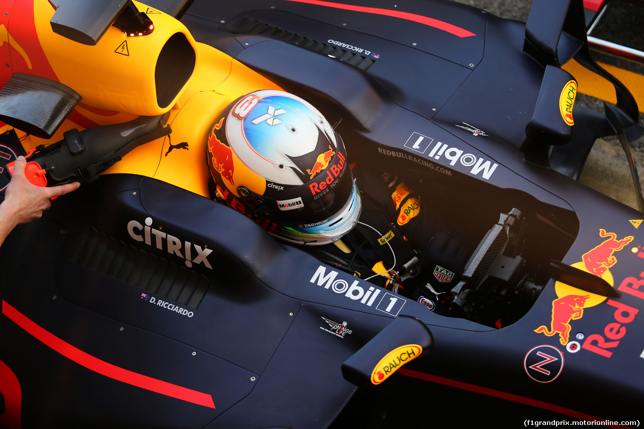 TEST F1 BARCELLONA 27 FEBBRAIO, Daniel Ricciardo (AUS) Red Bull Racing RB13.
27.02.2017.