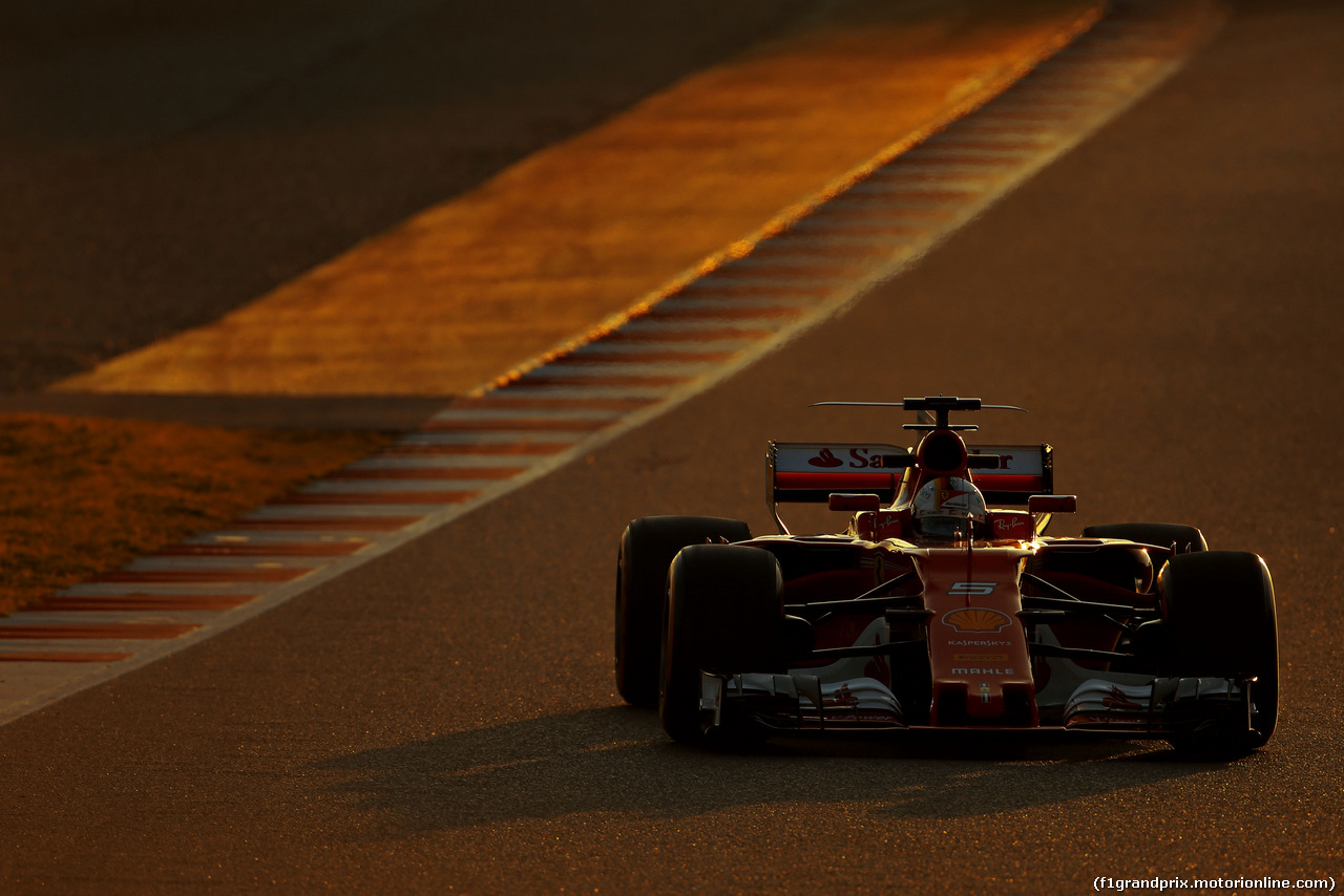 TEST F1 BARCELLONA 27 FEBBRAIO, Sebastian Vettel (GER) Ferrari 
27.02.2017.