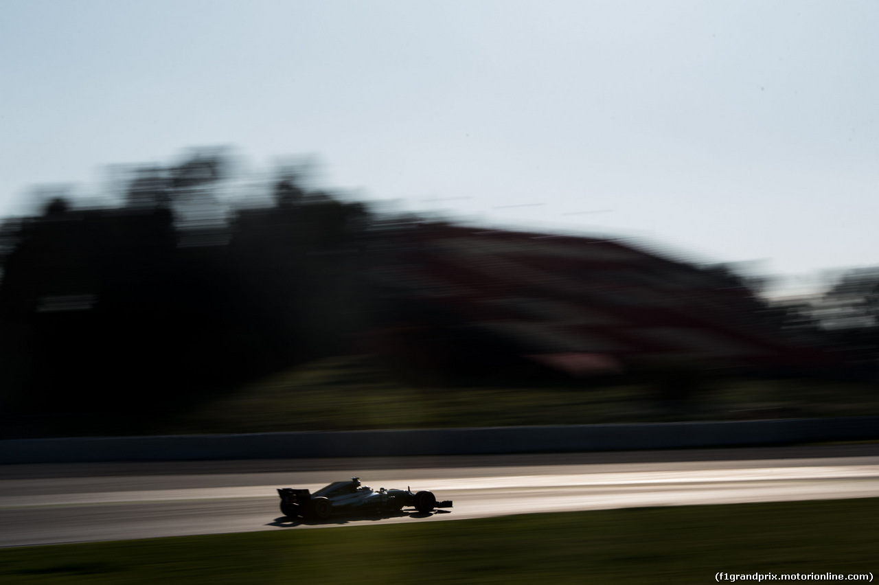 TEST F1 BARCELLONA 27 FEBBRAIO, Lewis Hamilton (GBR) Mercedes AMG F1 W08.
27.02.2017.