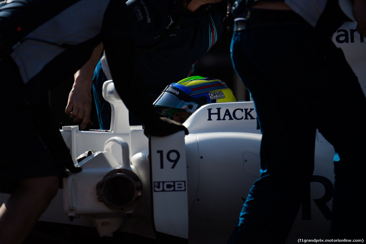 TEST F1 BARCELLONA 27 FEBBRAIO, Felipe Massa (BRA) Williams FW40.
27.02.2017.
