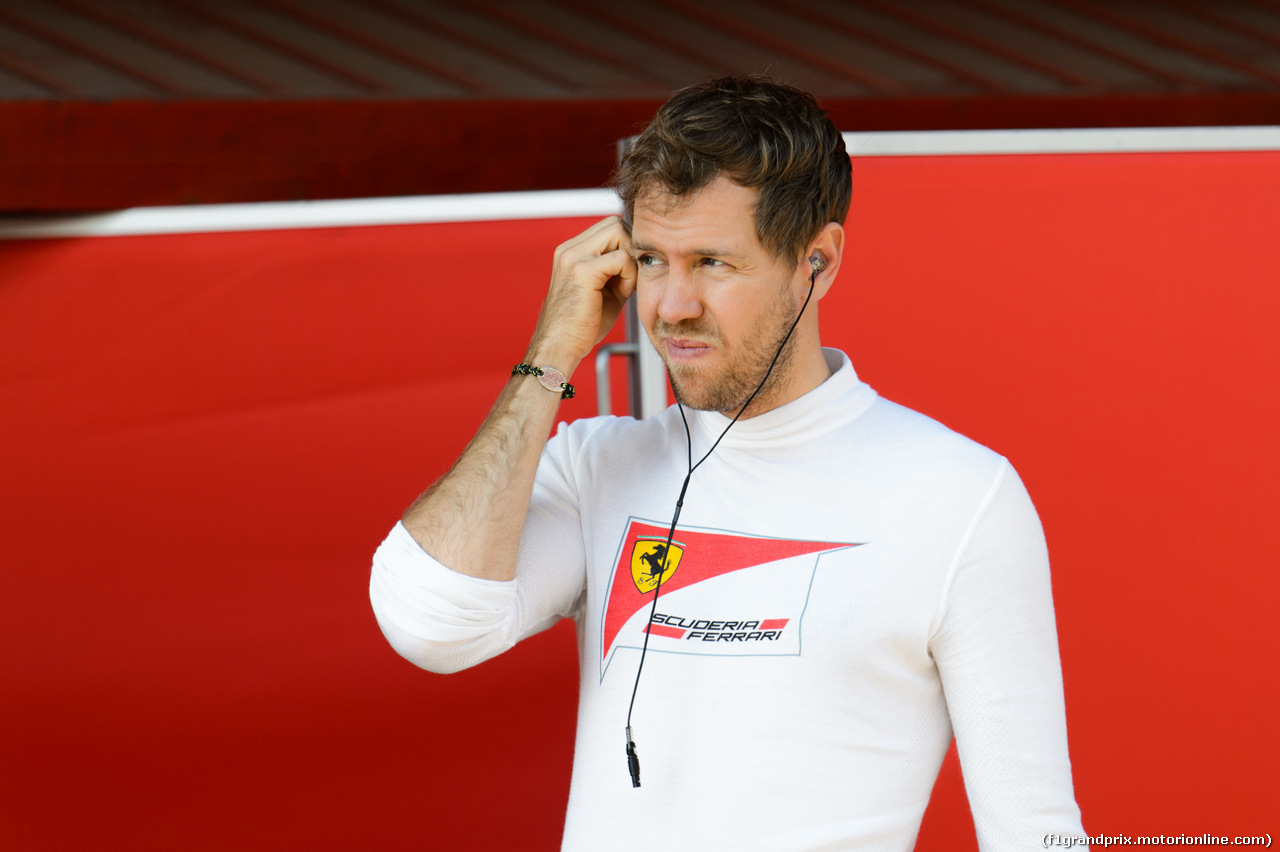 TEST F1 BARCELLONA 27 FEBBRAIO, Sebastian Vettel (GER) Ferrari.
27.02.2017.
