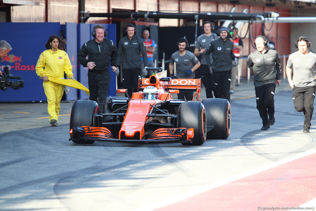 TEST F1 BARCELLONA 27 FEBBRAIO