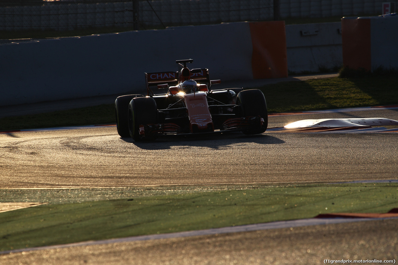 TEST F1 BARCELLONA 27 FEBBRAIO, 27.02.2017 - Fernando Alonso (ESP) McLaren MCL32
