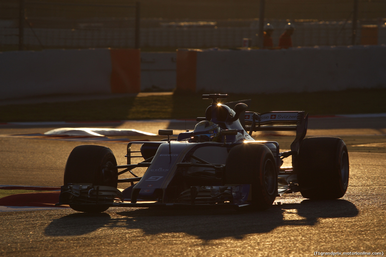 TEST F1 BARCELLONA 27 FEBBRAIO, 27.02.2017 - Marcus Ericsson (SUE) Sauber C36