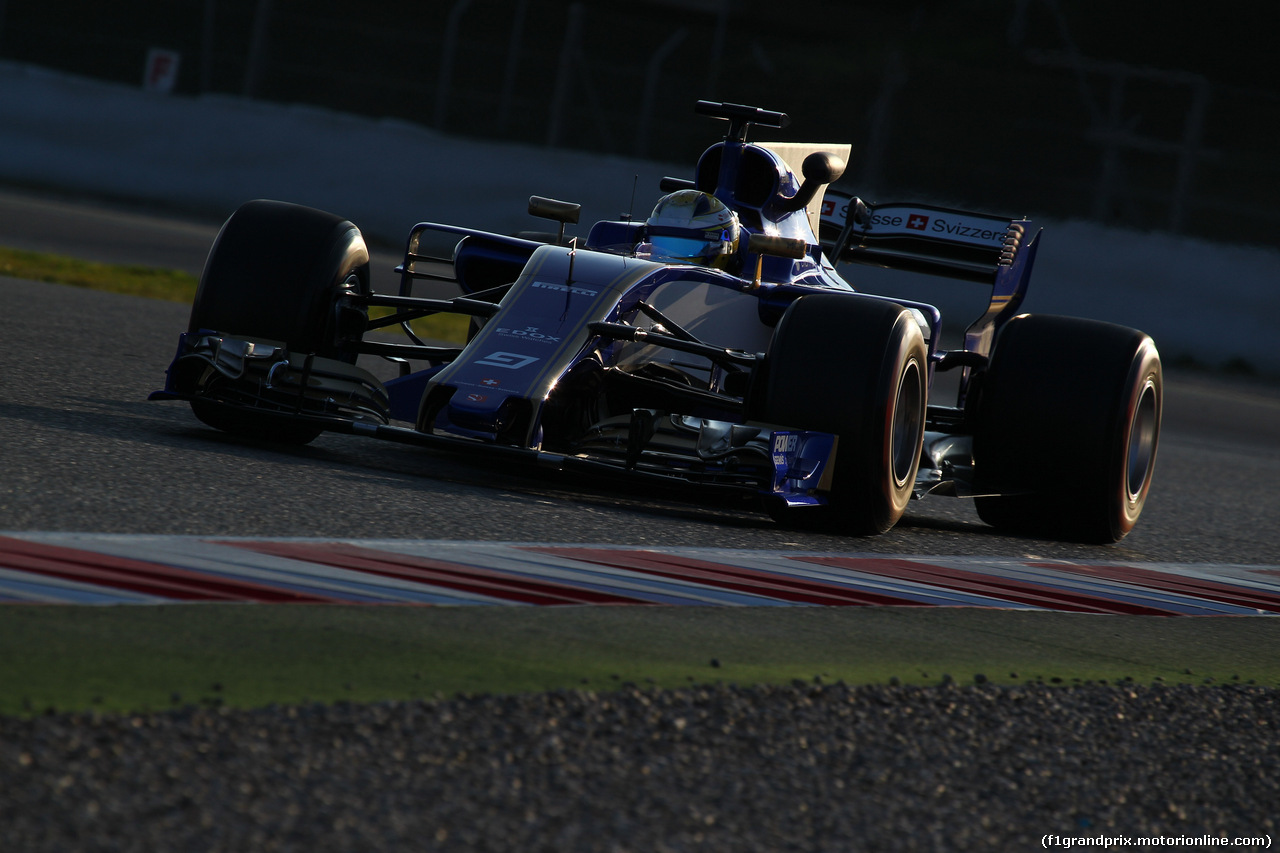 TEST F1 BARCELLONA 27 FEBBRAIO, 27.02.2017 - Marcus Ericsson (SUE) Sauber C36