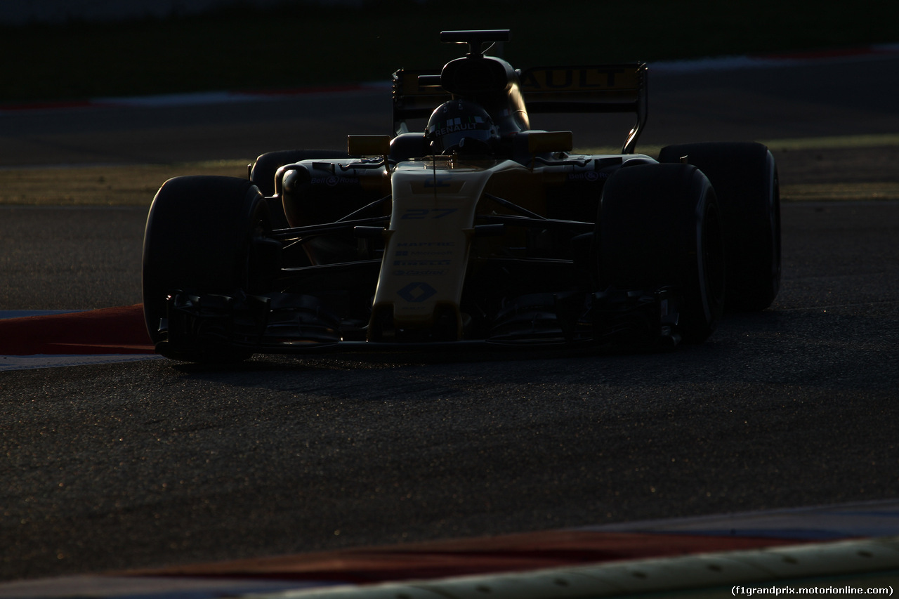 TEST F1 BARCELLONA 27 FEBBRAIO, 27.02.2017 - Nico Hulkenberg (GER) Renault Sport F1 Team RS17
